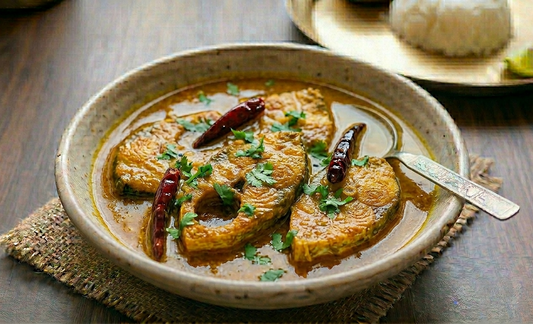 Hilsha Fish Curry (ilish mach )
