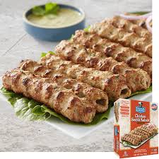 Chicken Seekh Kabab (Frozen)-8PC -NYC