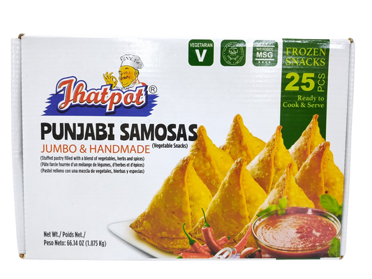 Jhatpot Punjabi Samosa-1875gm(25PCS)-NYC