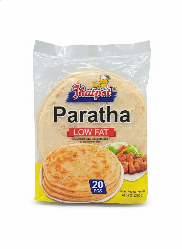 JHATPOT LOW FAT PARATHA-(20pcs)-1200gm-NYC