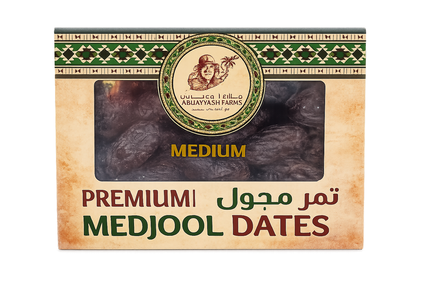 ABUAYYASH Medjool Medium Premium – 2 lb