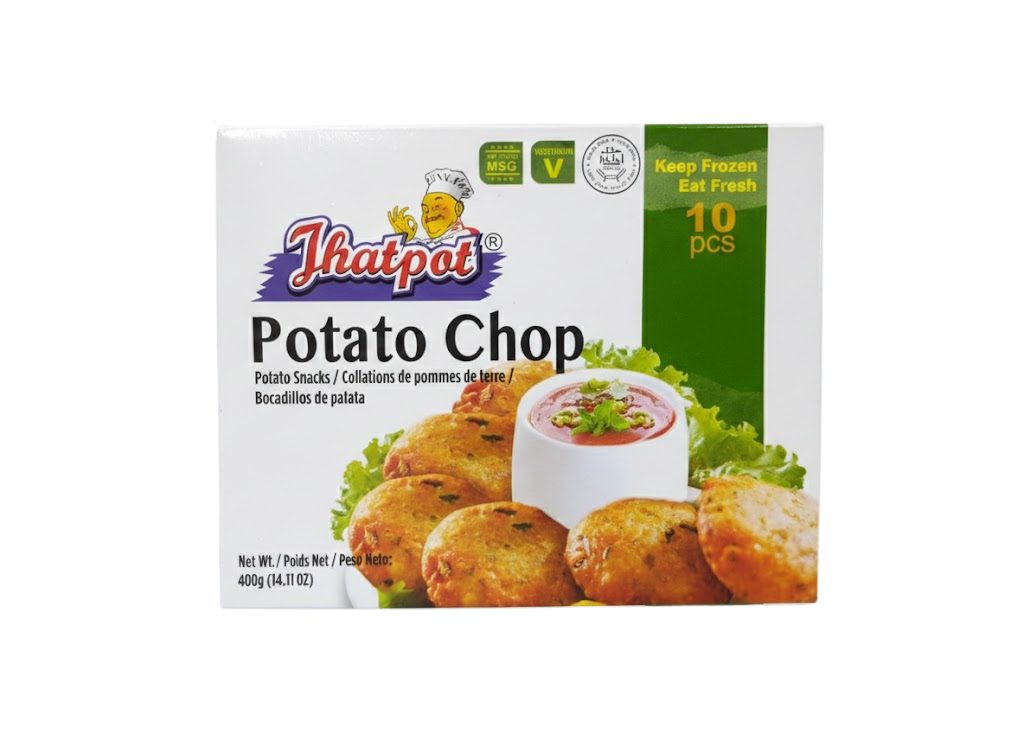 Jhatpot Potato Chop-400gm(10Pcs)