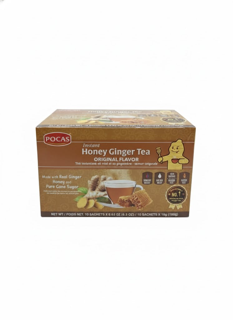 Pocus Instant Honey Ginger Tea (180g)- NYC