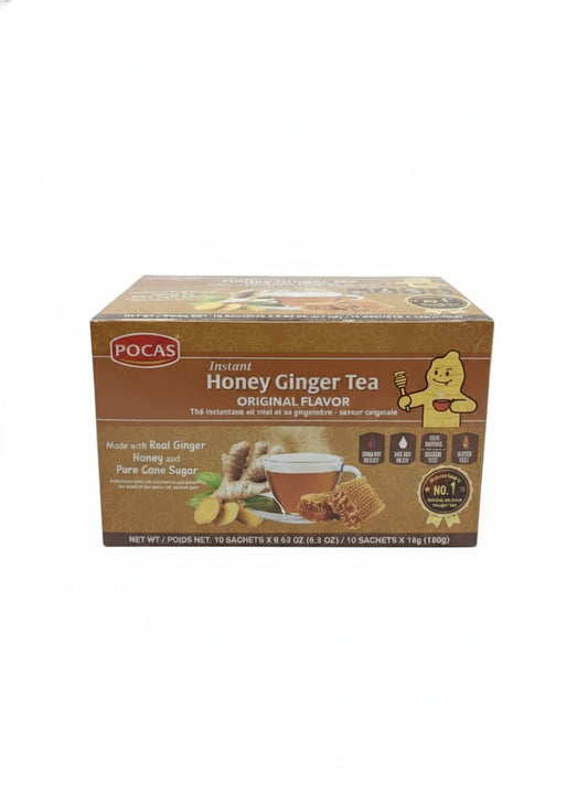 Pocus Instant Honey Ginger Tea (180g)- NYC