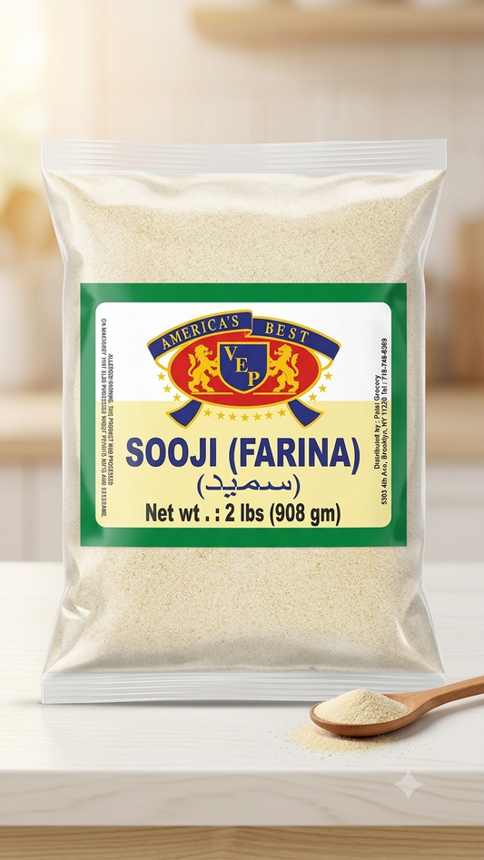 Package of America's Best Sooji (Farina) on a light background