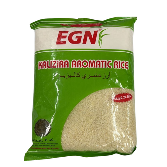 EGN Kalizira Aromatic Rice (1 kg / 2.2 lbs)