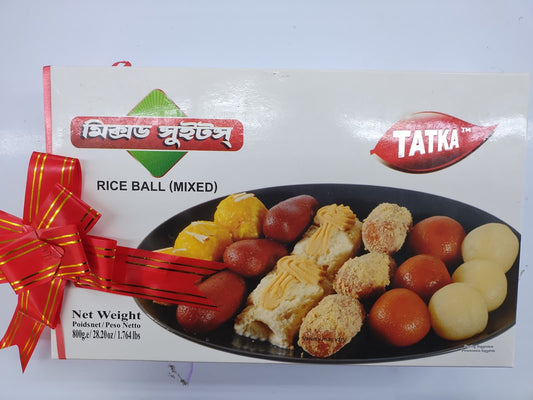 box of TATKA brand mixed sweets