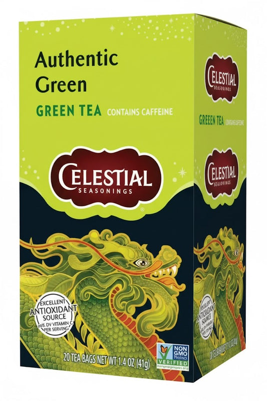 Celestial Seasonings Authentic Green Tea –NYC