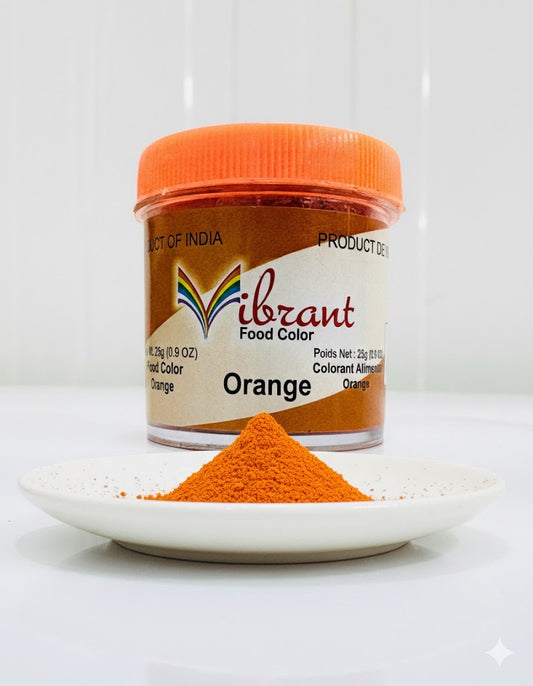 Vibrant Orange Food Colour-25gm